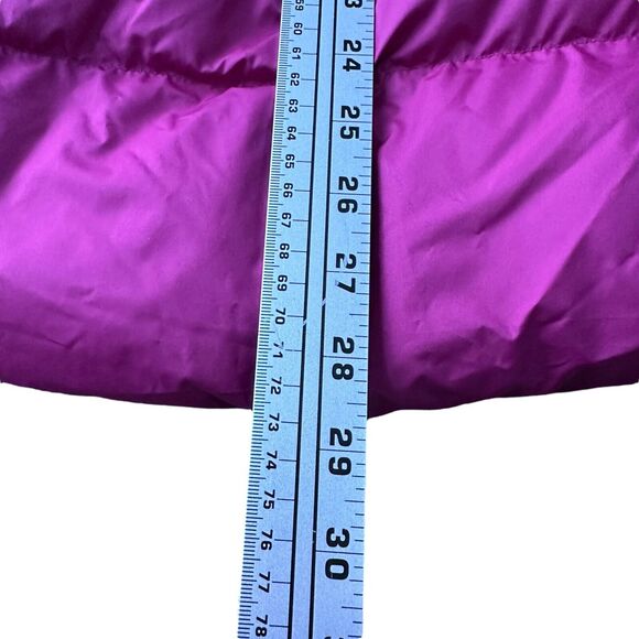Athleta Downtown Puffer Jacket Women's 1X Down Insulated Pink Fuchsia NWT New - Picture 11 of 11
